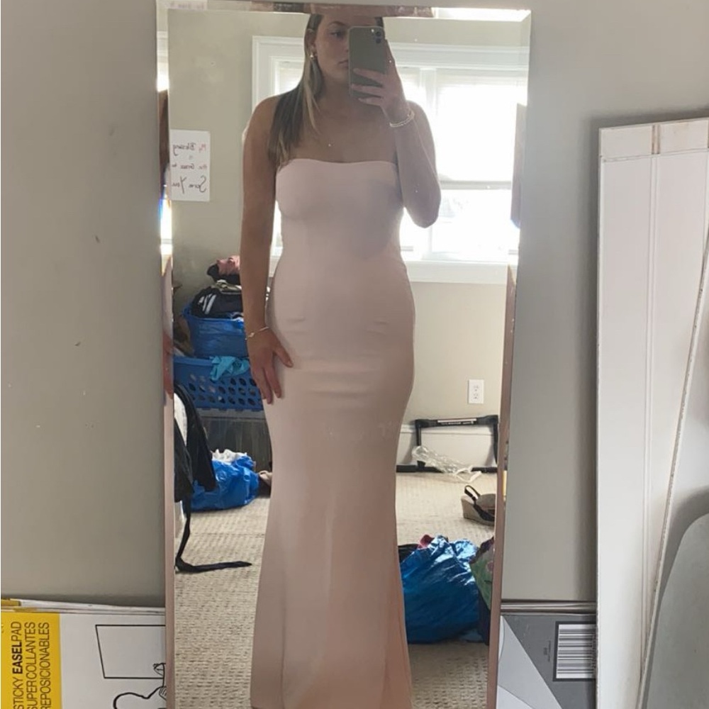 REVOLVE Light Pink Prom Dress